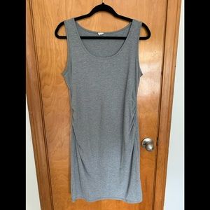 Rouched side Maternity Dress